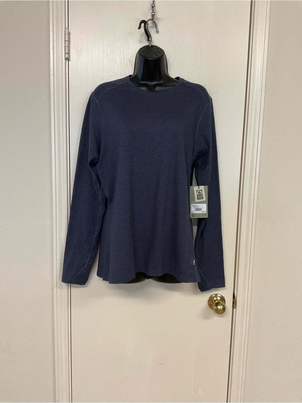 REI Long-Sleeve Crewneck Shirt - Navy Blue
